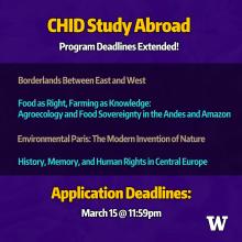 CHID Study Abroad Promo - March 2024
