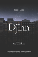book cover of Djinn, by Tofik Dibi, translated and with an introduction by Nicolaas P. Barr