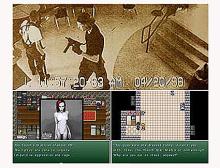 Violent game images collage